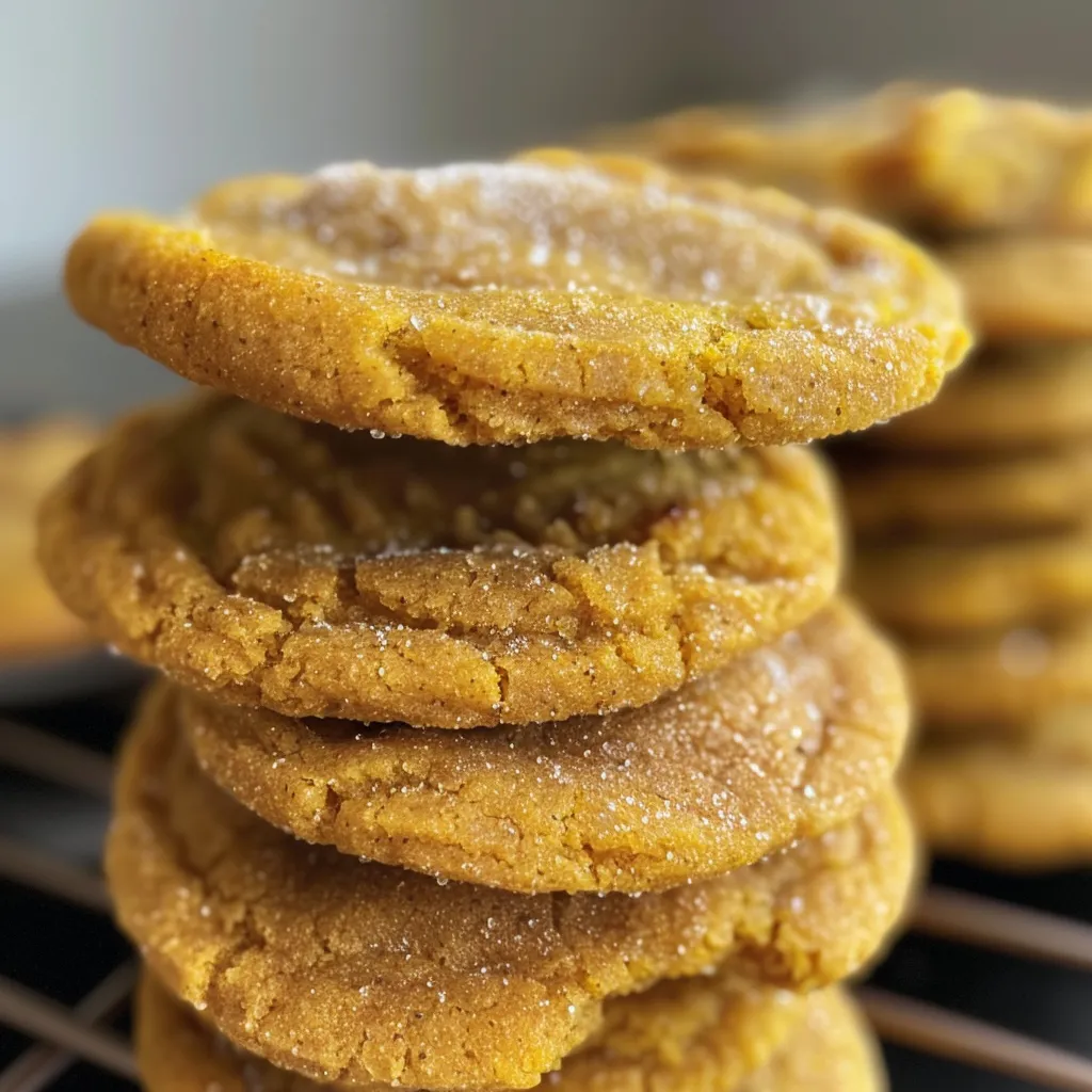 Pumpkin Sugar Cookies