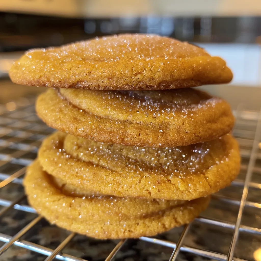 Pumpkin Sugar Cookies