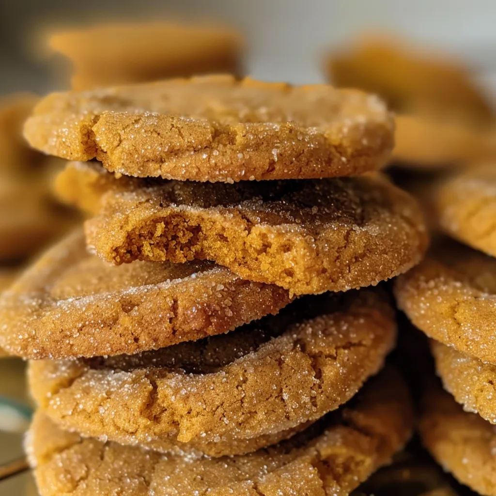 Pumpkin Sugar Cookies